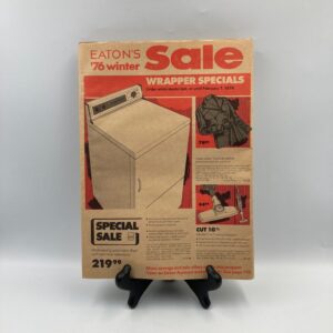 1976 EATON'S Fall & Winter Catalogue with Wrapper, Good Vintage Condition, Eaton's Catalogue