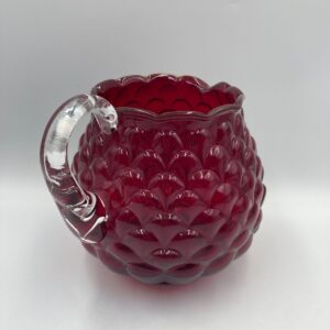 1960s FENTON Pitcher - Jacqueline Rose Pattern