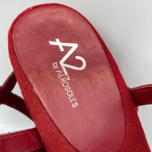 Like New A2 by AEROSOLES Red Sandals - Size 9