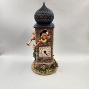 Hummel Call to Worship Figurine, #441 Century Collection with Certificate, Hummel Clock Tower