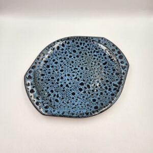 Vintage POOLE Pottery Blue Lace Serving Plate / Platter