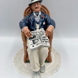 Vintage 1974 Royal Doulton "Taking it Easy" Figurine - H.N. 2677