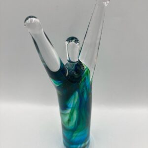 CELEBRATION Blown Art Glass Designed by Susan Gottselig - signed