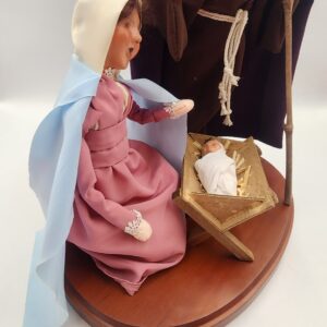 Byers Choice Carolers Nativity Holy Family 2012, Retired Piece