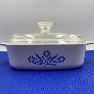 Vintage Corning Ware Cornflower Blue A-1-B, 1 Liter, Casserole with Lid