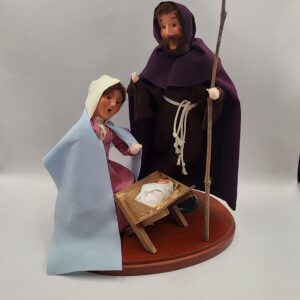 Byers Choice Carolers Nativity Holy Family 2012, Retired Piece