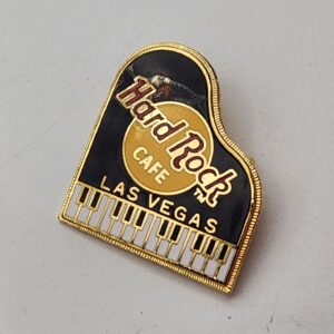 Vintage Las Vegas Hard Rock Cafe and Hard Rock Hotel Pins; Las Vegas Hard Rock Pins