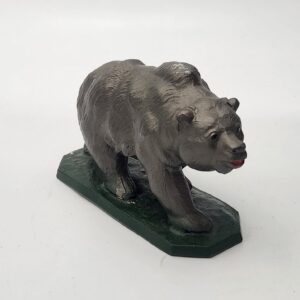 Vintage Metal Grizzly Bear marked SNK 1660