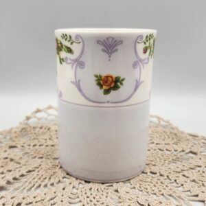 Royal Albert Rose Cameo Violet Coffee Mug, Bone China 2003