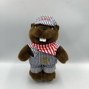 CPR Plush Beaver by Wild Wonders, CPR Railway Collectible