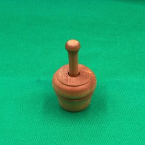 Antique Mini Wooden Butter Press