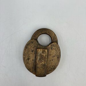 Antique W. Bohannan Brooklyn Bronze Metals Spring Padlock - No Key