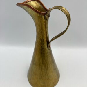 Antique Russian Brass and Copper Ewer