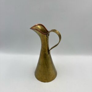 Antique Russian Brass and Copper Ewer