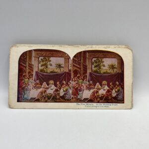 Set of 12 Antique Religious Stereoscope Cards