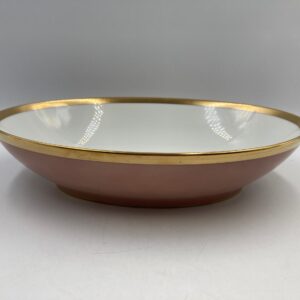 FITZ & FLOYD Versailles Dusty Rose Oval Open Vegetable Bowl