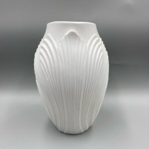 Beautiful C.1970's Kaiser White Bisque Vase - Signed by Manfred Frey #0330