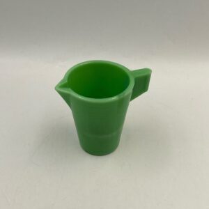 Vintage Akro Agate Green Toy Pitcher