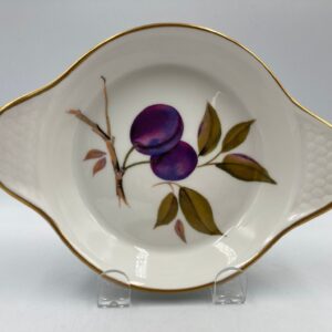 Set of 4 Vintage Royal Worcester Fine Porcelain Evesham Gratin Dishes