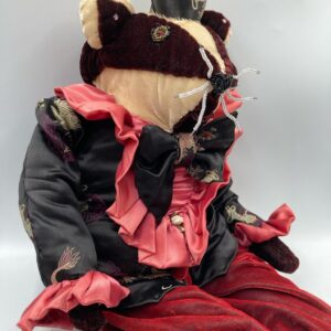 Vintage Handmade Badger Plush - Character from The Wind in the Willows