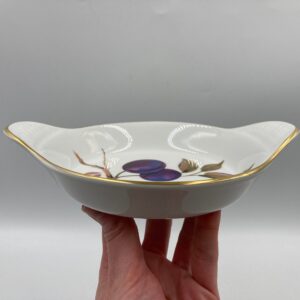 Set of 4 Vintage Royal Worcester Fine Porcelain Evesham Gratin Dishes