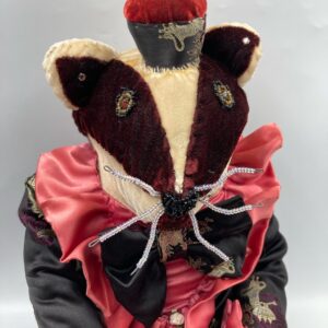 Vintage Handmade Badger Plush - Character from The Wind in the Willows