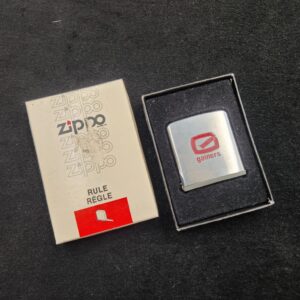 Vintage ZIPPO Tape Measure with GAINERS Company Design, made in Canada 1980s ZIPPO tape measure