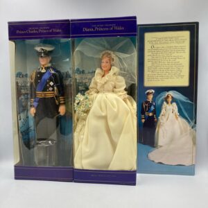 New in Box! Princess Diana and Prince Charles Dolls, comes with original Shipping Box, Goldberger Doll Manufacturing