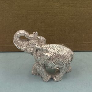 Vintage Signed FARO 925 Sterling Electroform Elephant