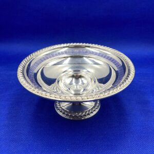 1940 STERLING Silver Rogers Compote Bowl (weighted)