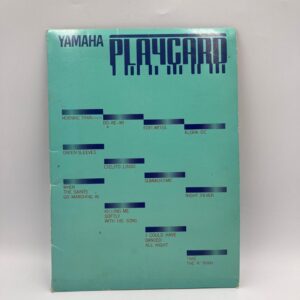 Vintage YAMAHA  Playcards - Set of 12 Playcards