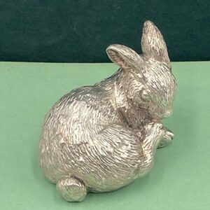 Vintage Signed Lucchesi FARO 925 Sterling Electroform Bunny