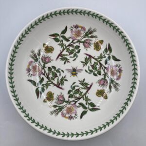 Portmeirion Botanic Garden Dog Rose Large Fruit Bowl / Pasta Bowl