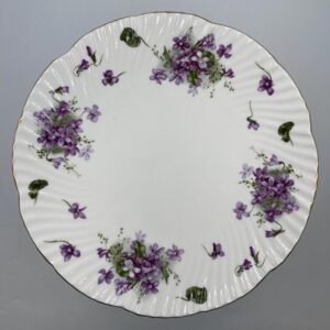 Hammersley Victorian Violets Pedestal Cake Plate