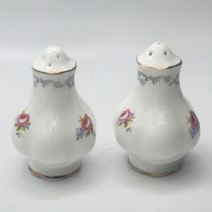 Royal Albert Tranquillity Salt and Pepper Shaker Set, made in England, Tranquility English bone china