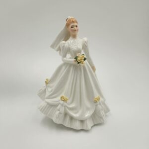 Vintage Royal Doulton Bride (White) Figurine - H.N. 3284