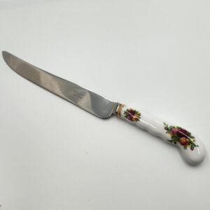 Royal Albert Old Country Roses Porcelain Handle Cake Knife