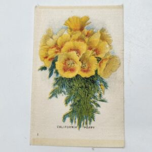 Tobacco Silk Flower Applique