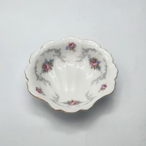 Royal Albert Tranquillity Shell Shaped Dish, made in England, Tranquility English bone china Relish Dish, Trinket Dish