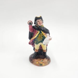 Royal Doulton Town Crier figurine, HN3261 Peggy Davies, made in England