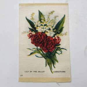 Tobacco Silk Flower Applique