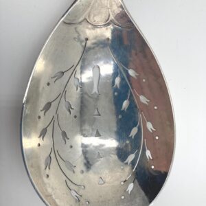 GEORG JENSEN Sterling Silver Pierced Berry Spoon circa 1925