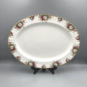 Royal Albert 15 Inch Celebration Platter, made in England, Bone China