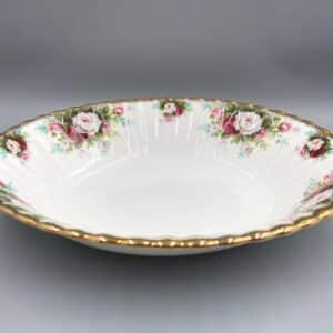 Royal Albert China Celebration Oval Vegetable Bowl, made in England