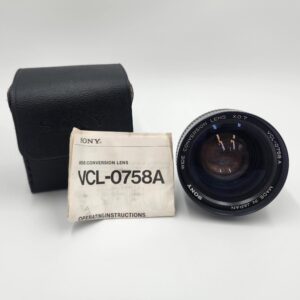 Sony VCL-0758 AX 0.7 Wide Conversion Lens with Case