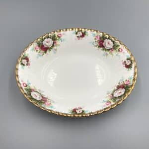 Royal Albert China Celebration Oval Vegetable Bowl, made in England