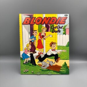 RARE 1954 Uncut BLONDIE Cut-Out Dolls, Original Book King Features, Very Good