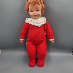 Vintage 1960s Mattel Baby Secret Whisper Doll, Working