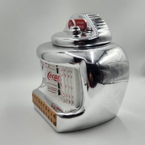 Circa 2003 Gibson Coca Cola Juke Box Cookie Jar with Original Box