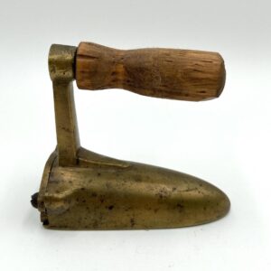 Circa 1900 Brass Slug Ox Tongue Sad Iron